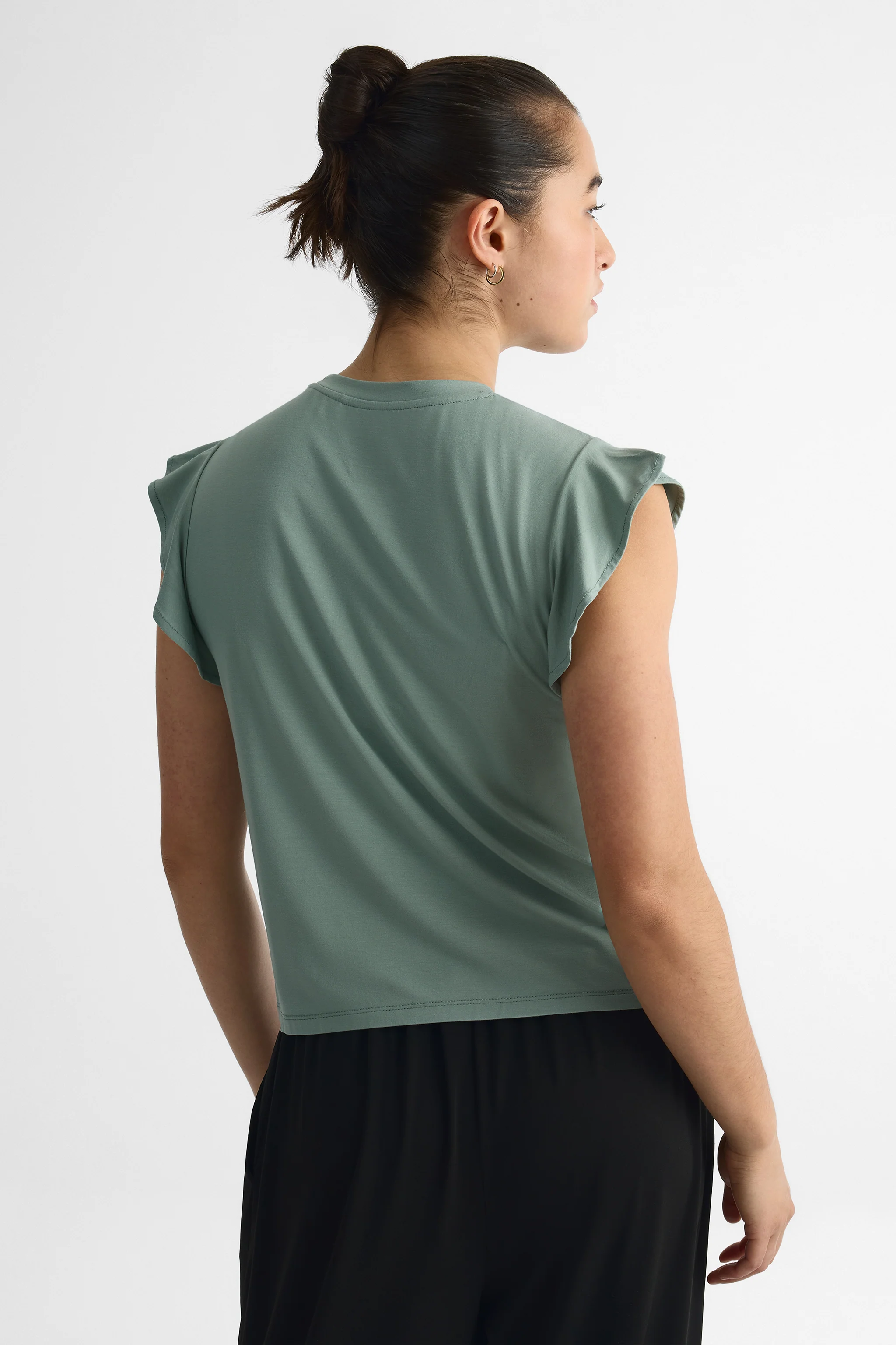 T-shirt à manches volants - Femme - Image 8