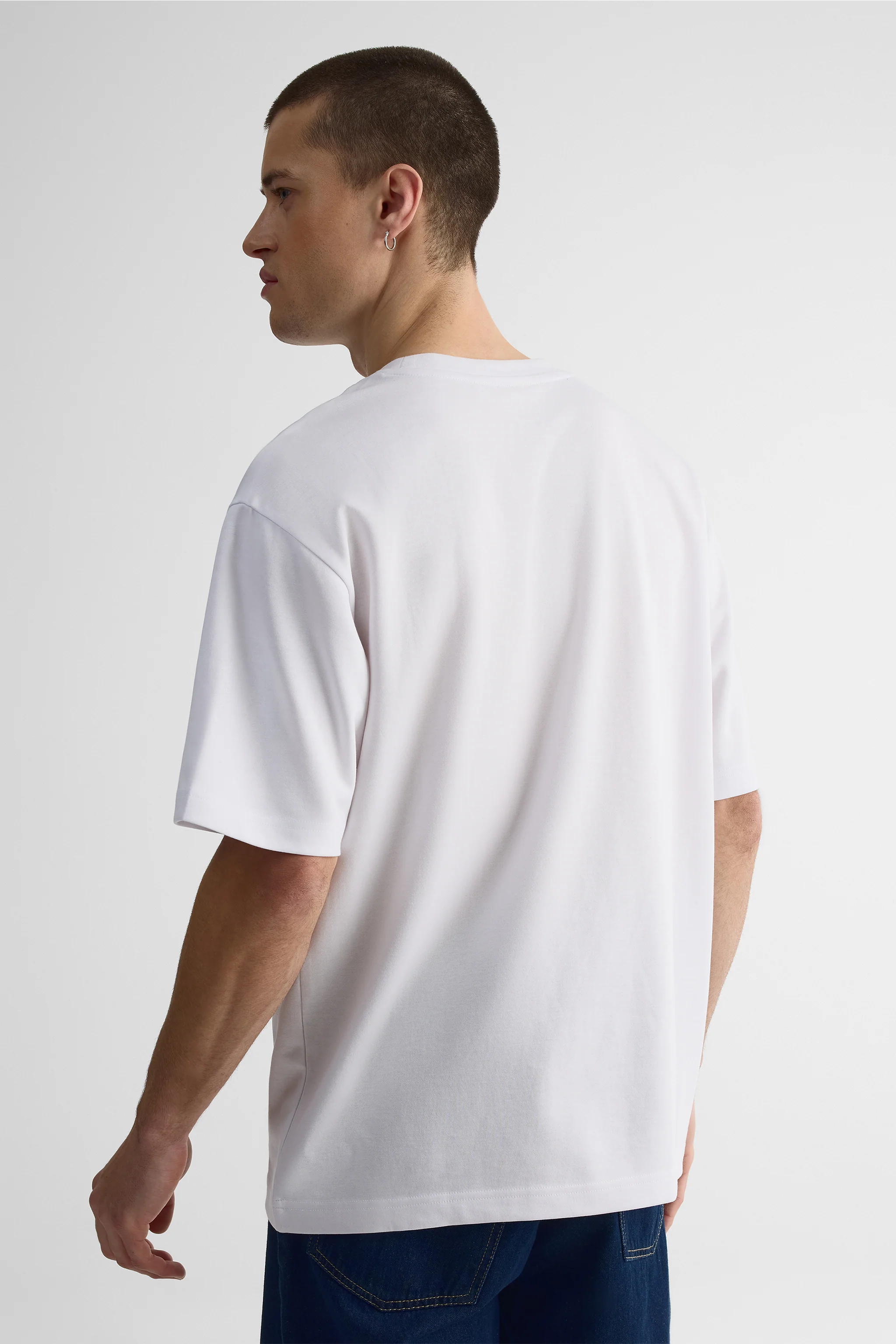 T-shirt col rond - Homme - Image 7